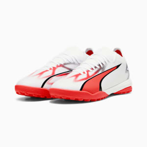 Chaussures de soccer avec crampons ULTRA MATCH TT Homme, PUMA White-PUMA Black-Fire Orchid, extralarge